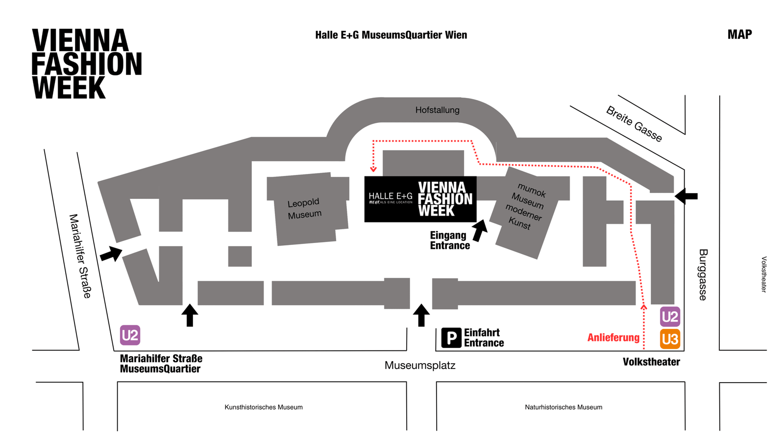 Fashion Week 2025 Location Map