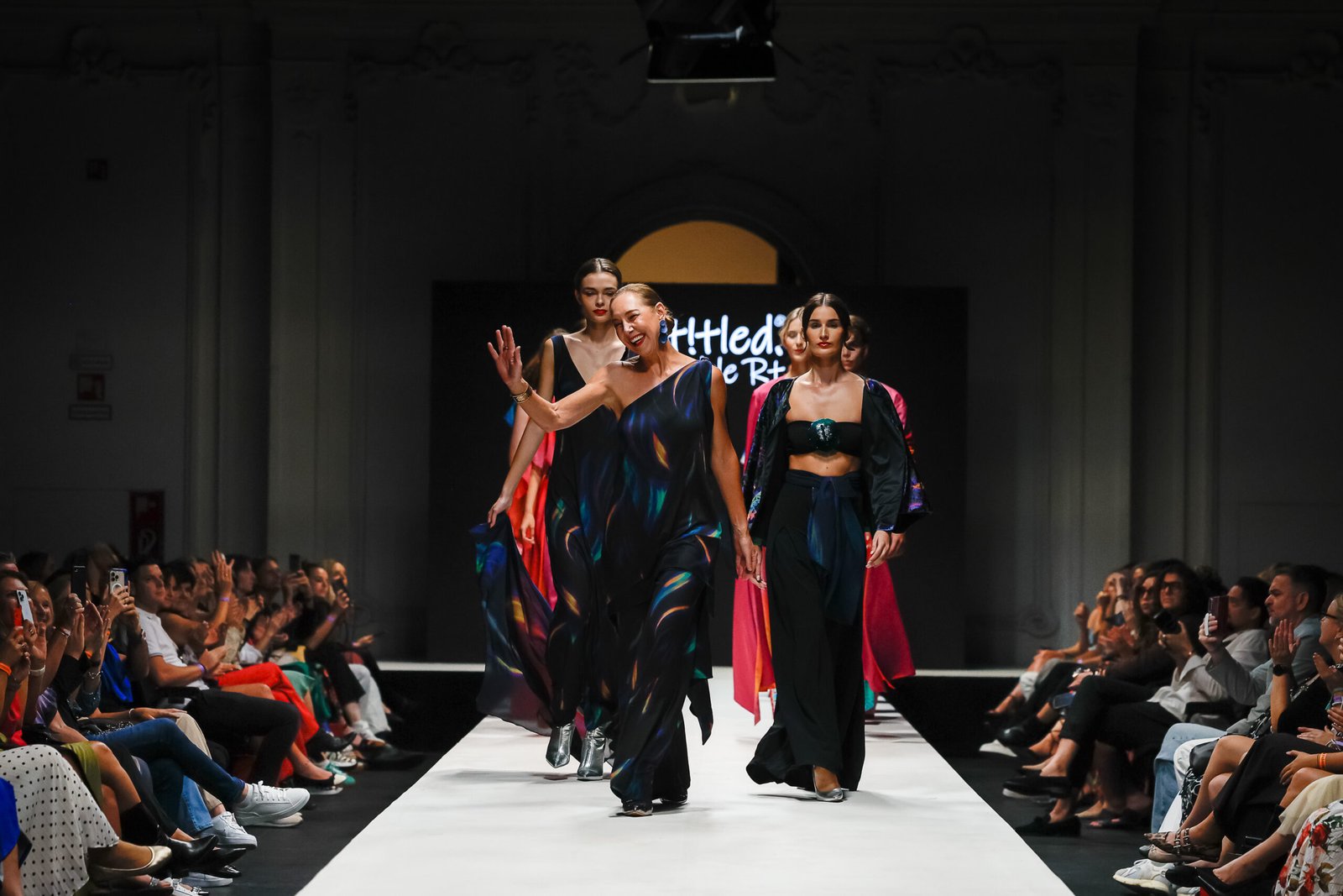 Colorful, bold, unique: UNT!TLED brings paintings to the runway